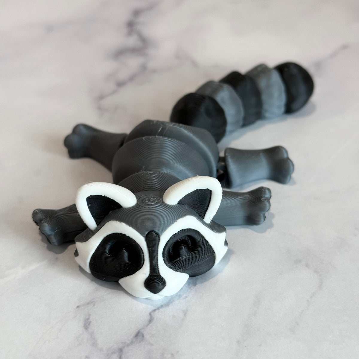 TRASH PANDA Ricky Raccoon 3D Deluxe Tumbler Handle Charm, view 7, fits Owala FreeSip
