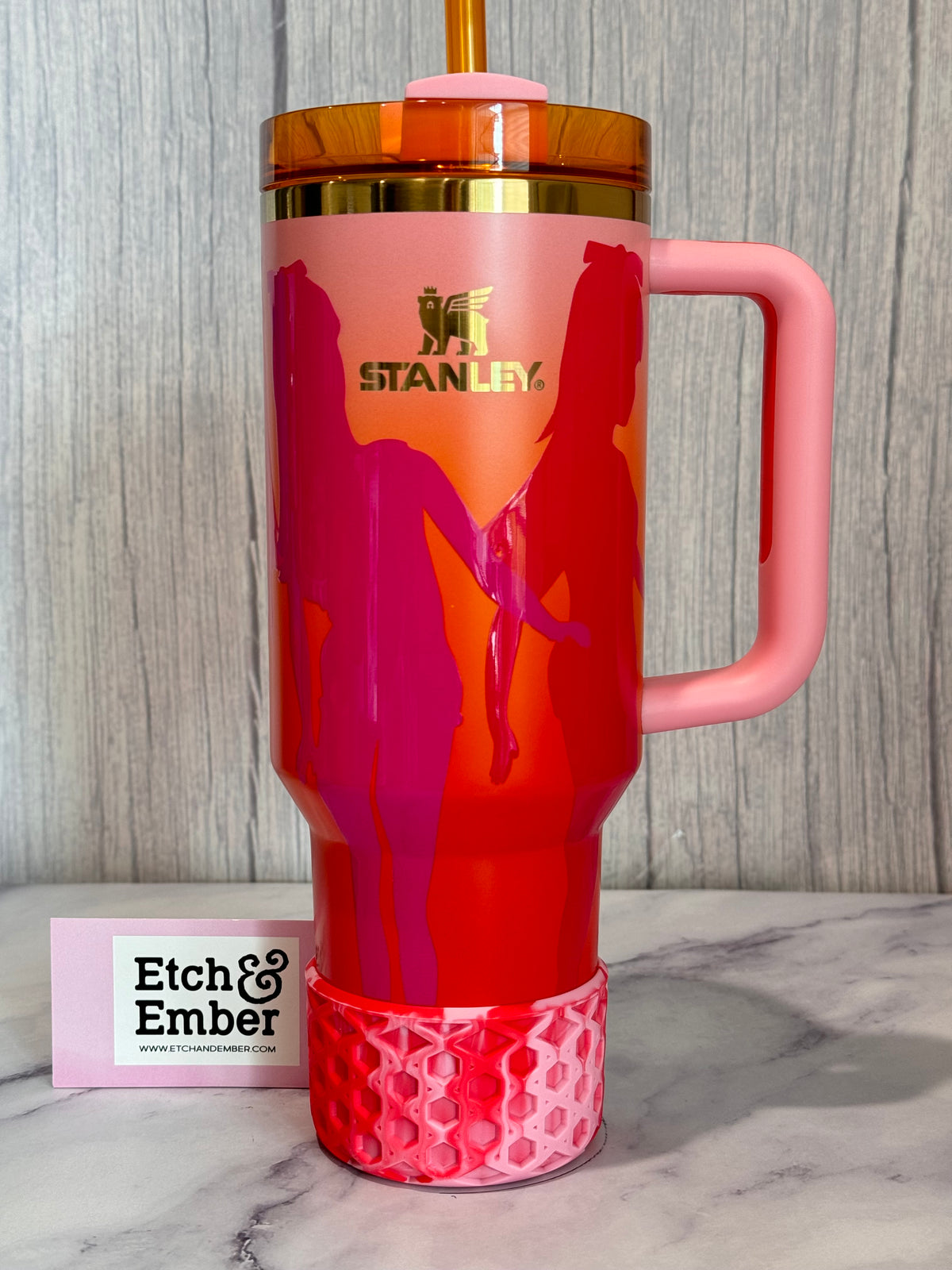 Twist 'n Turn Remix waffle silicone tumbler boot – view 2