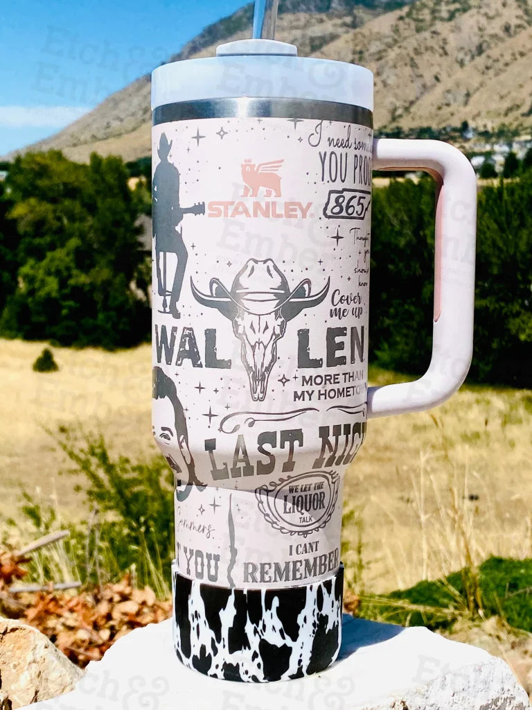 Wallen Custom Stanley Adventure Quencher 40 Oz Tumbler Tumblers