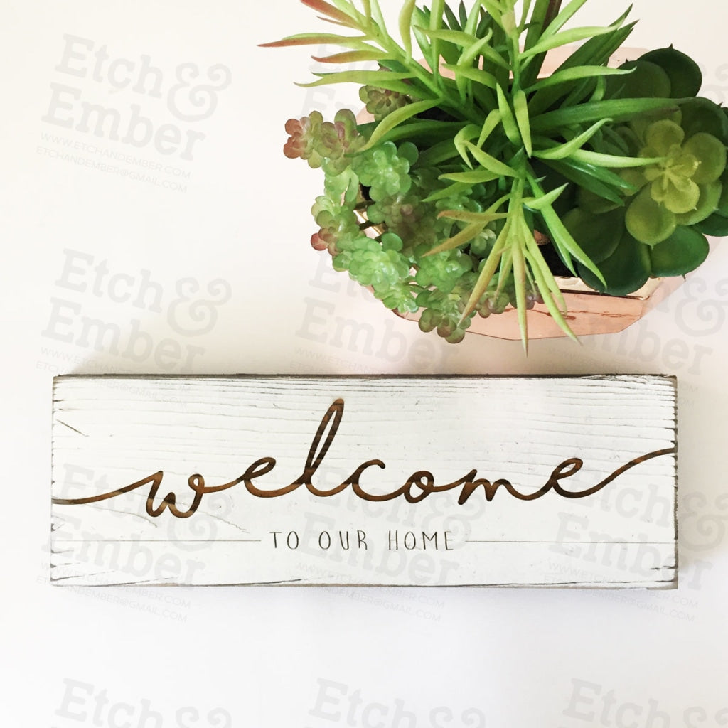 Welcome Farmhouse Sign- Free Shipping Signs