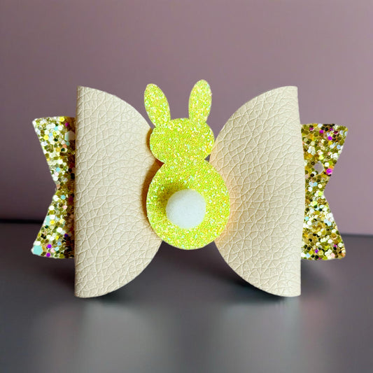 Yellow Marshmallow Chick Tumbler Bow for HydroJug