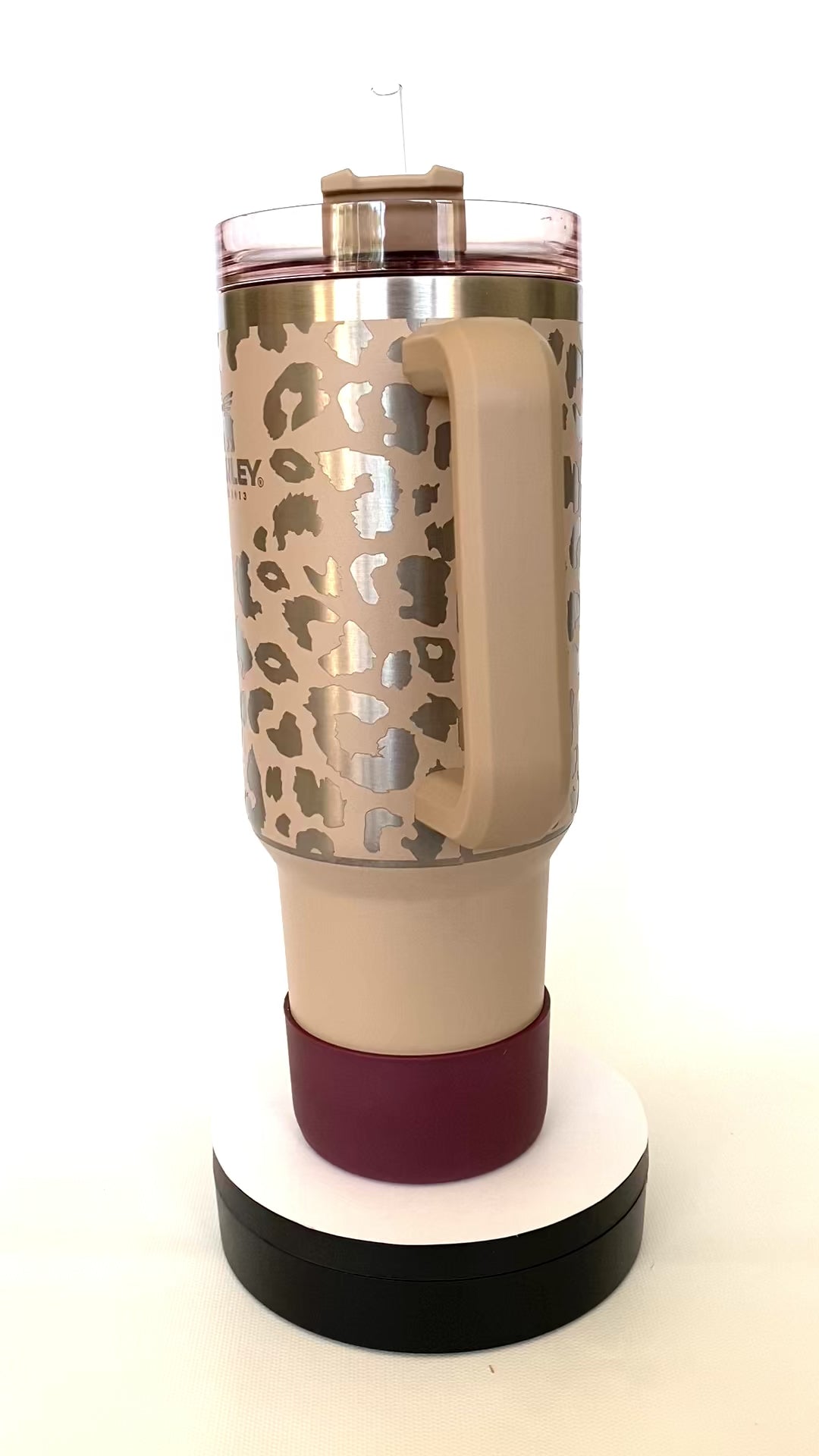 Leopard Custom Stanley Adventure Quencher 40 oz tumbler – Etch and Ember