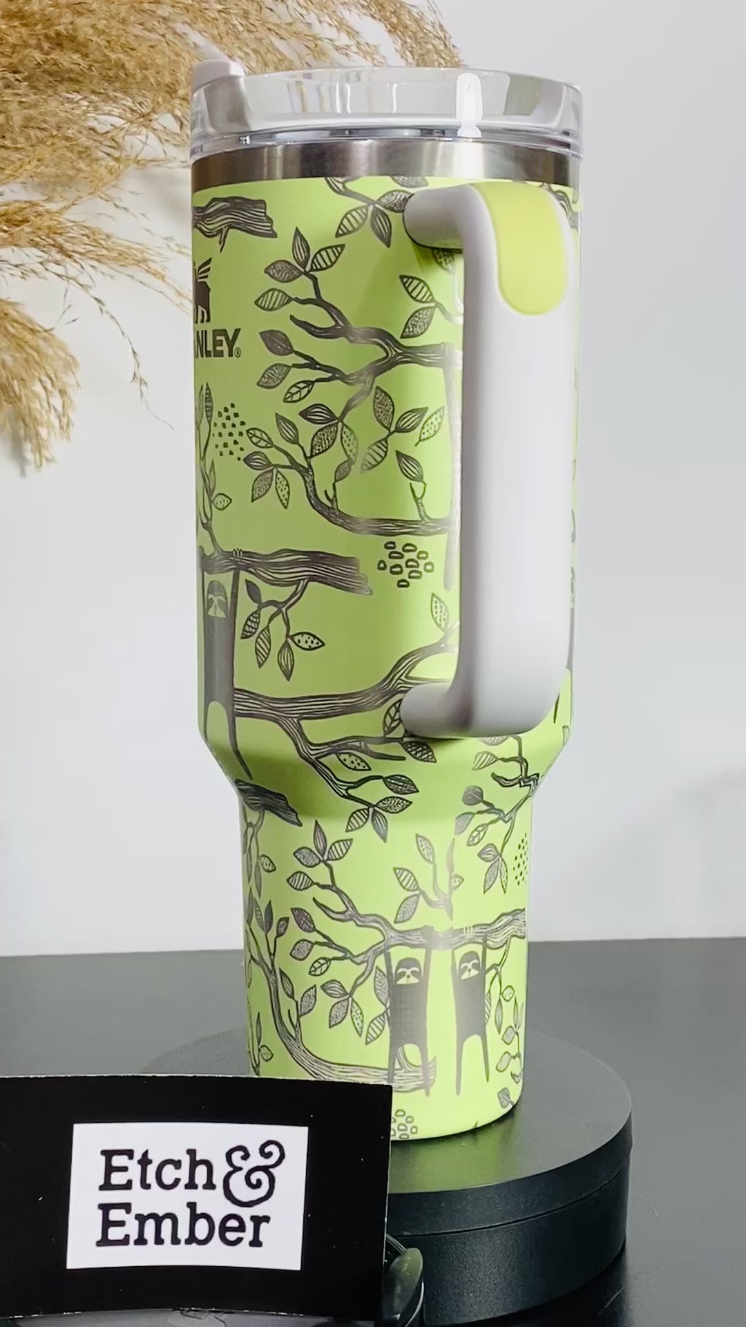 Swinging Sloths Custom Stanley Adventure Quencher 40 oz tumbler